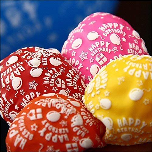 25 Pieces Happy Birthday Latex  Balloon