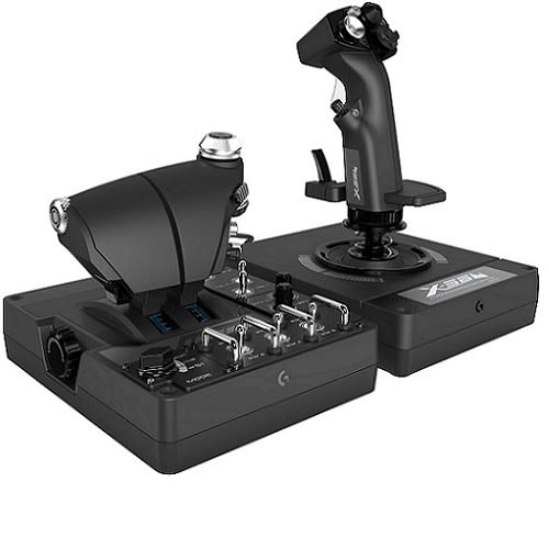 G X 56 H.O.T.A.S Throttle And Joystick Flight Simulator Game Controller