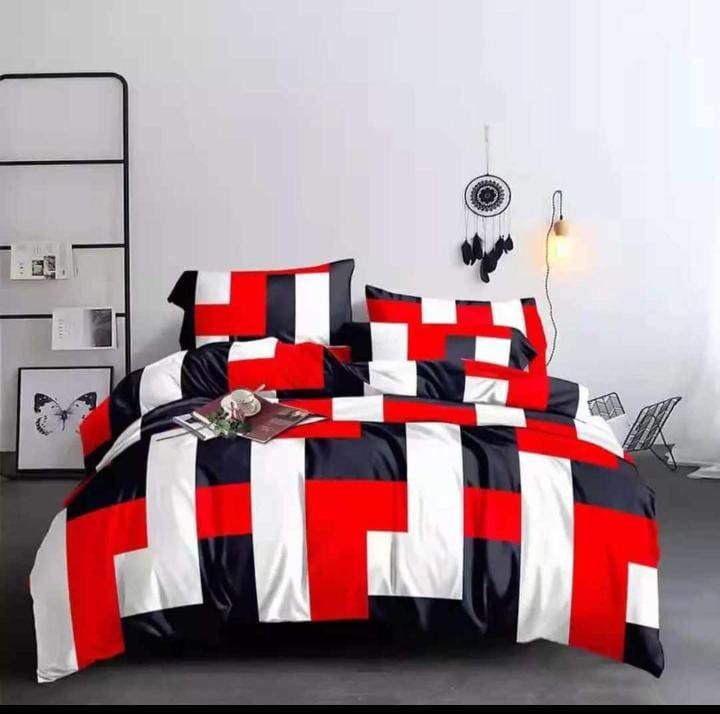 Spice Bedsheets Soft Bed Sheet + 4 Pillow Case