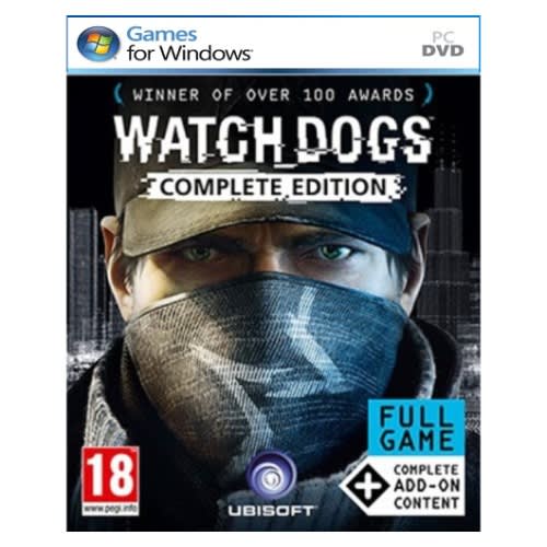 Watch Dogs Deluxe Edition PC Game DVD Disks + Free Gift