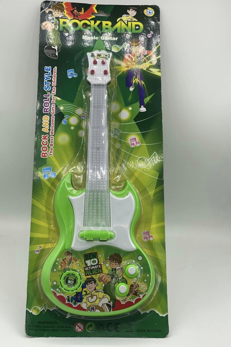 Unique Kiddies Rock Band Music Guitar