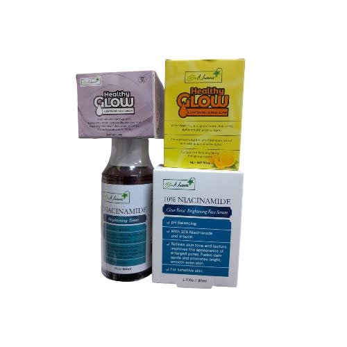 Healthy Glow  Lightening And Brightening Set Of 4