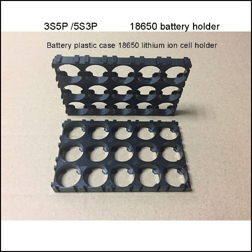 14 Pcs Of 18650 Cells - Battery Spacer & Plastic Holder