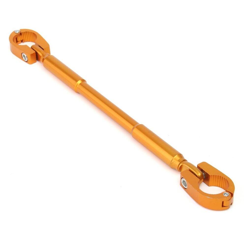 Universal Motorcycle Handlebar CrossBar Foldable Flexible Design Handle Bar Steering Wheel Strengthen Yellow Yellow