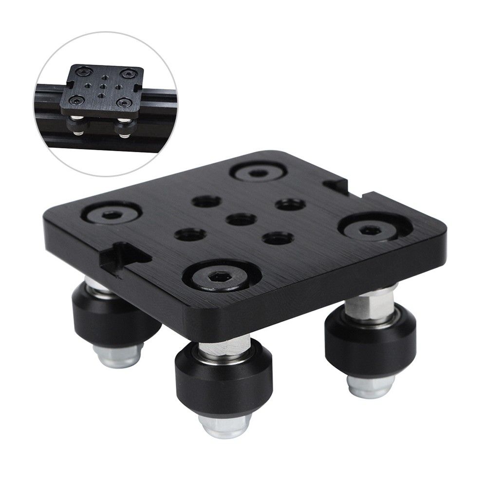 Mini V Gantry Rod Plate With Wheel