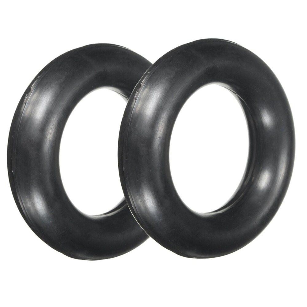 2pcs Universal Exhaust Round Ring Rubber Hanger 59.5mm Outer 35mm Inner