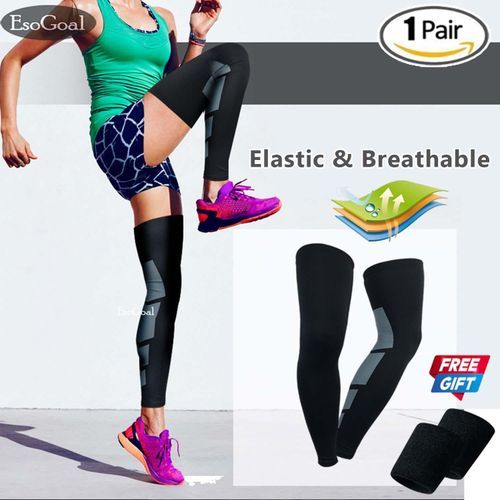 EsoGoal Outdoor Sport Compression Leg Sleeve Calf Protection