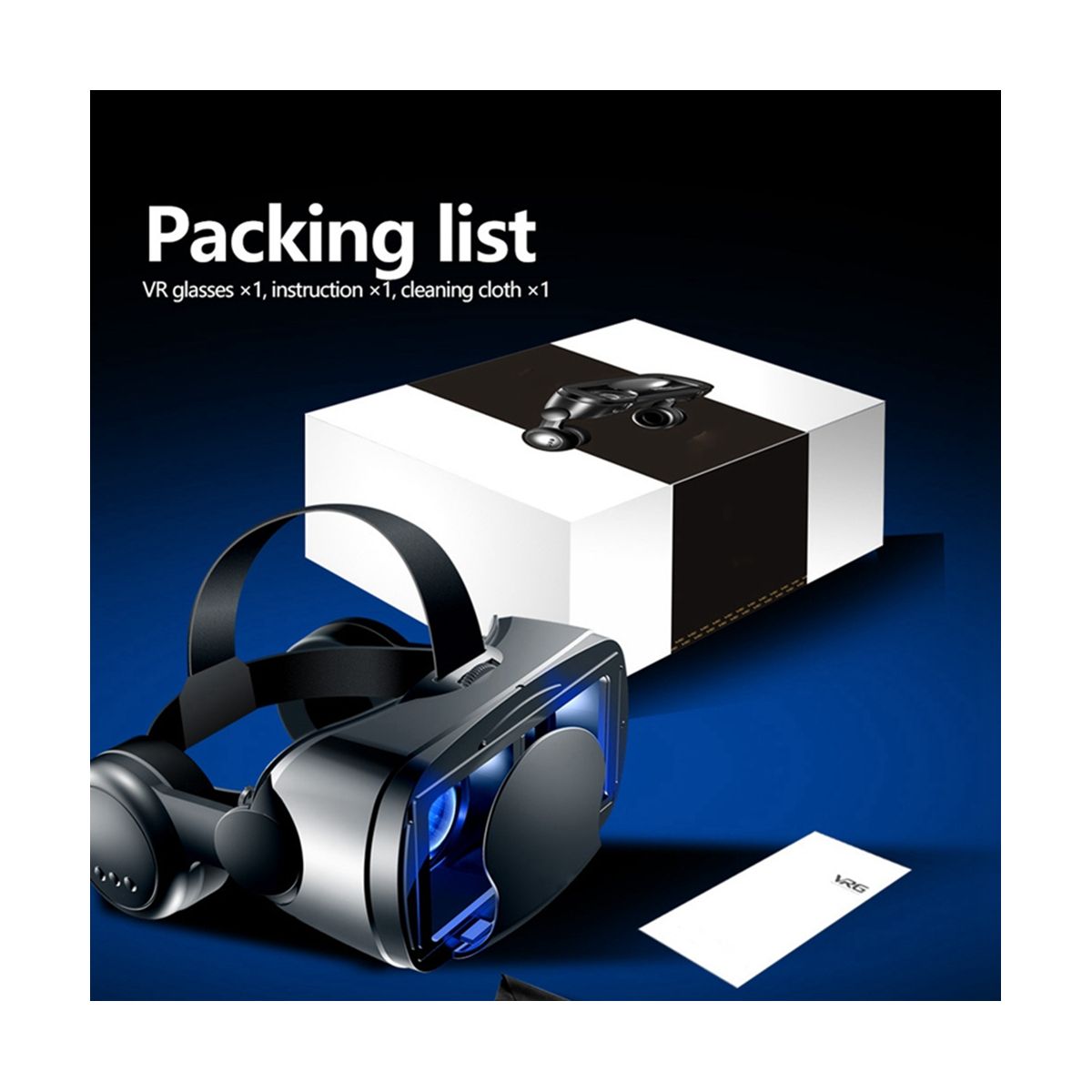 Pro Headphone Version 3D Virtual Reality Full Screen