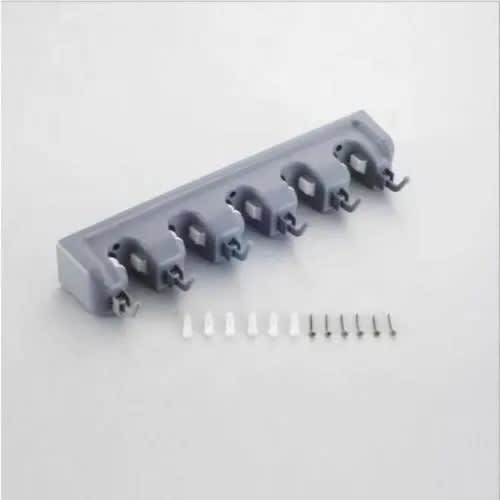 Wall Mounted Magic Holder For Household - Mop & Broom Holder Organizer