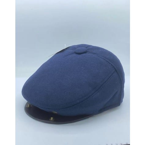 Pin Down Stylish Blue Men's Panama Papas Cap