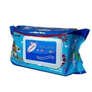 Little Angel Thick  Fluffy Baby Wipes - 125 Wipes