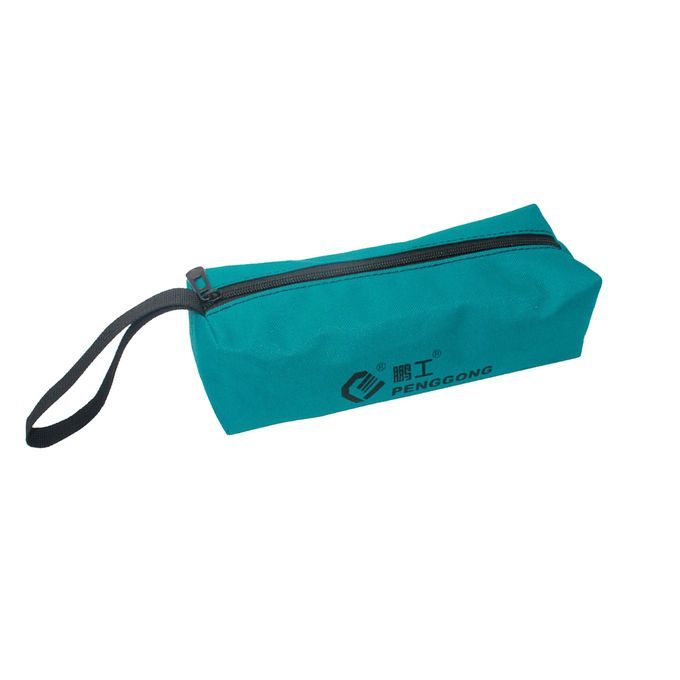Tool Storage Bag Carrier Case Oxford Handy Zip Pouch Green
