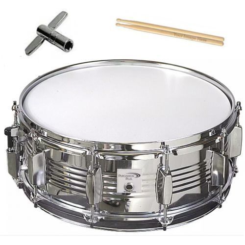 Metal Snare Drum With Stick & Key
