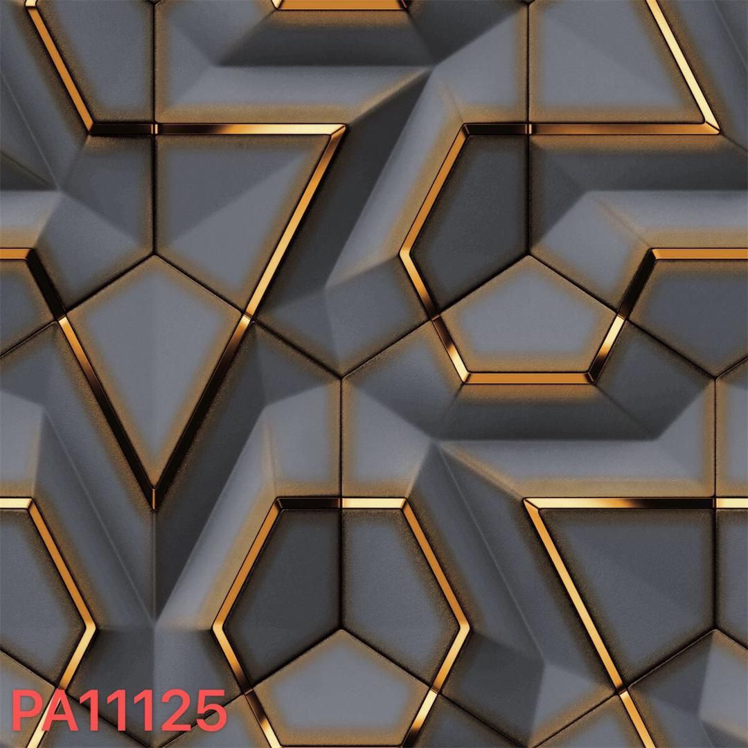 3D Modern Design Wall Paper - 5.3 SQM