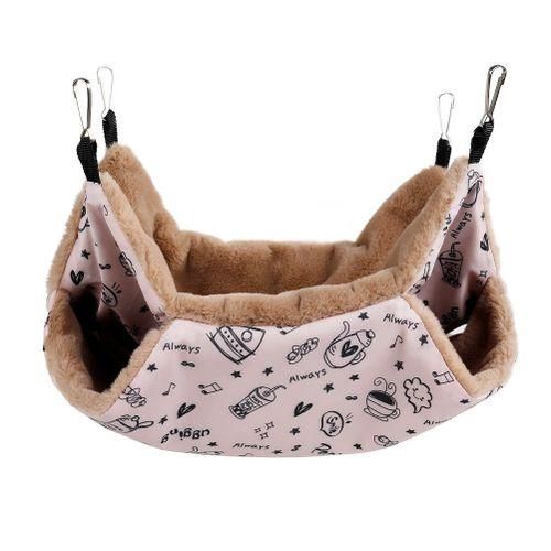 Warm Hamster Hammock Hanging Bed House Winter