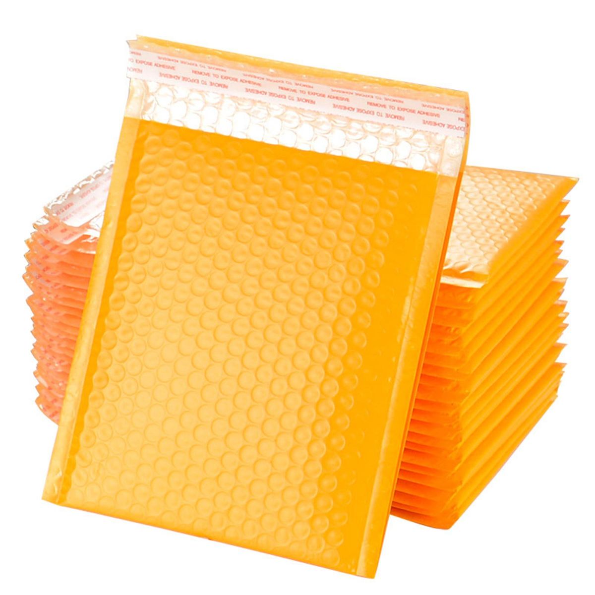 Bubble Mailers Padded Shipping Envelope Bag PolyMailer Self Seal Mailing Gift Bags for Delivery Magazine Lined Mailer 50 Pack 13x18cm/5.1x7.1in