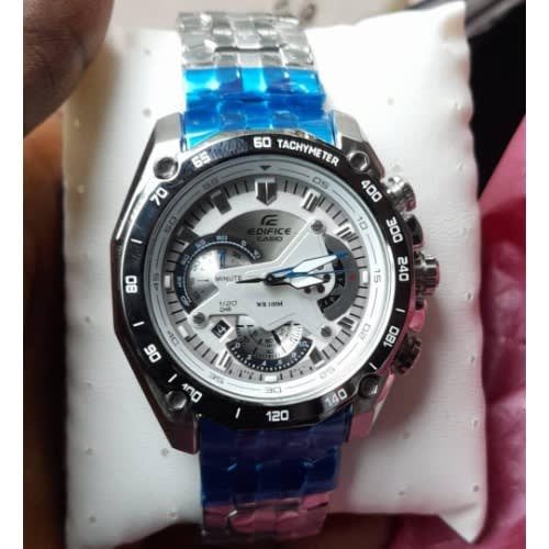 Men's Watch Casio Edifice Chronograph Quartz - Steel Band