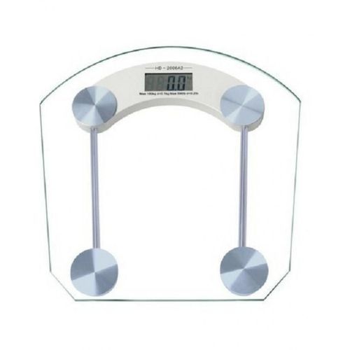 Personal Digital Scale Body Weight Machine- Transparent