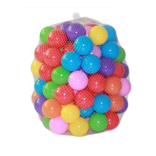 Plastic Pit Balls - 50pcs Safe Eco-friendly Children