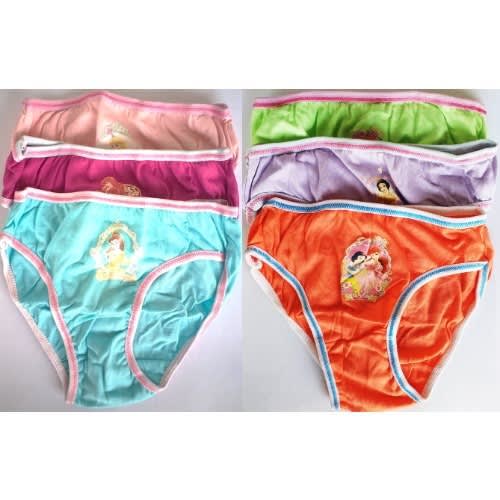 Little Girls' Briefs - 6 Pcs