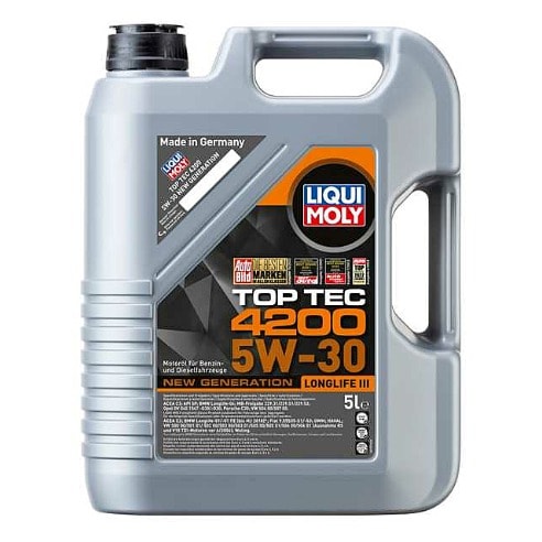 Longlife III New Generation Top Tec 4200 5w-30 - 5l