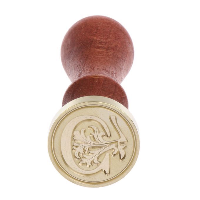 Stamps A-Z Letters Sealing  Stamp Wedding Invitation Card C