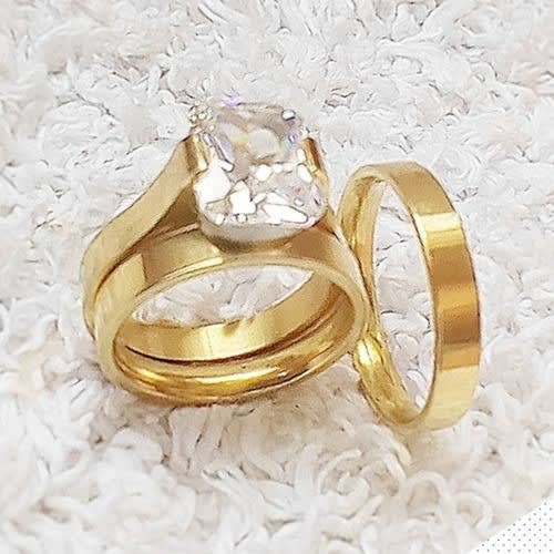 Wedding Couple Ring Set