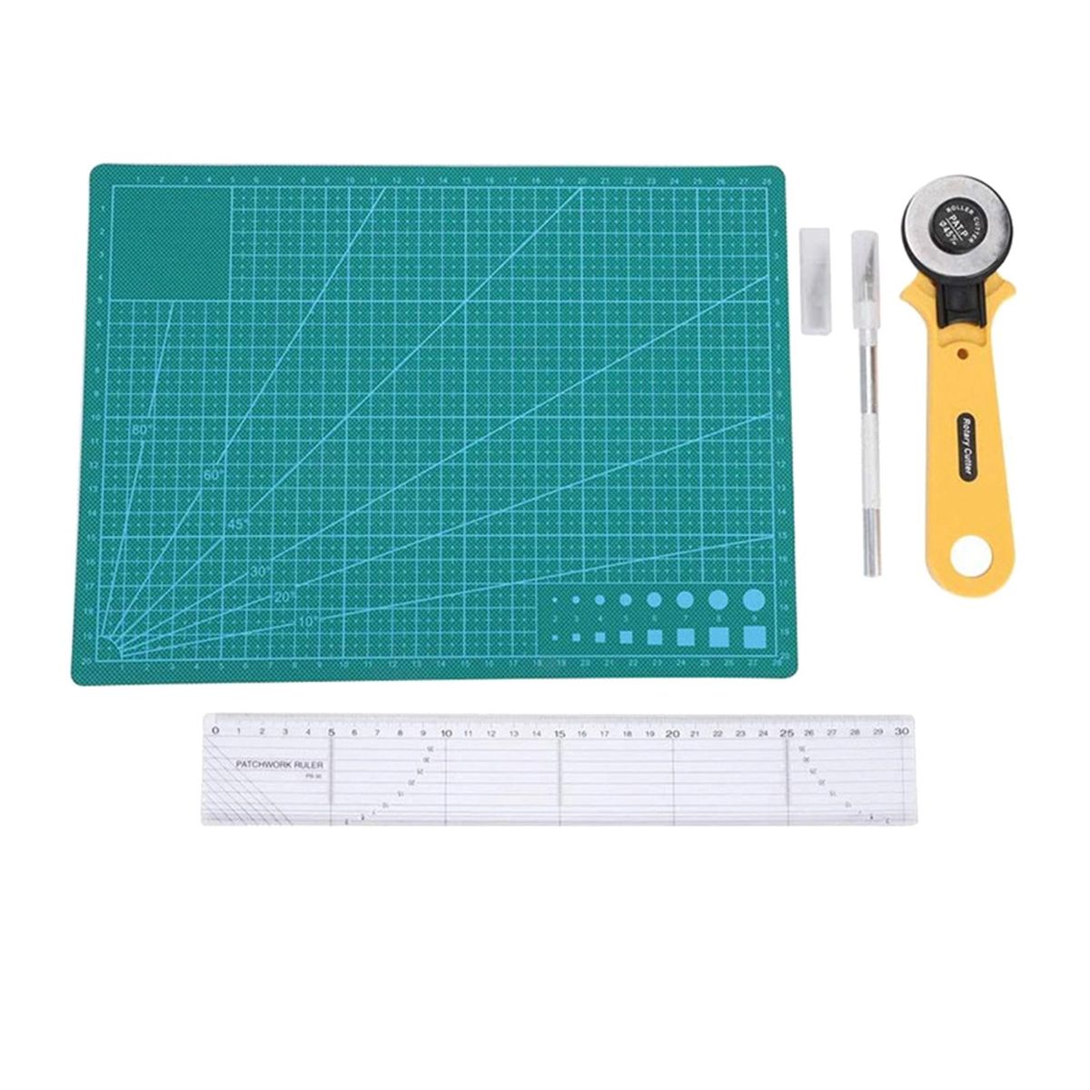 Craft Knives Fabric Crafts Rotary  Art Ruler Lines Tools PVC