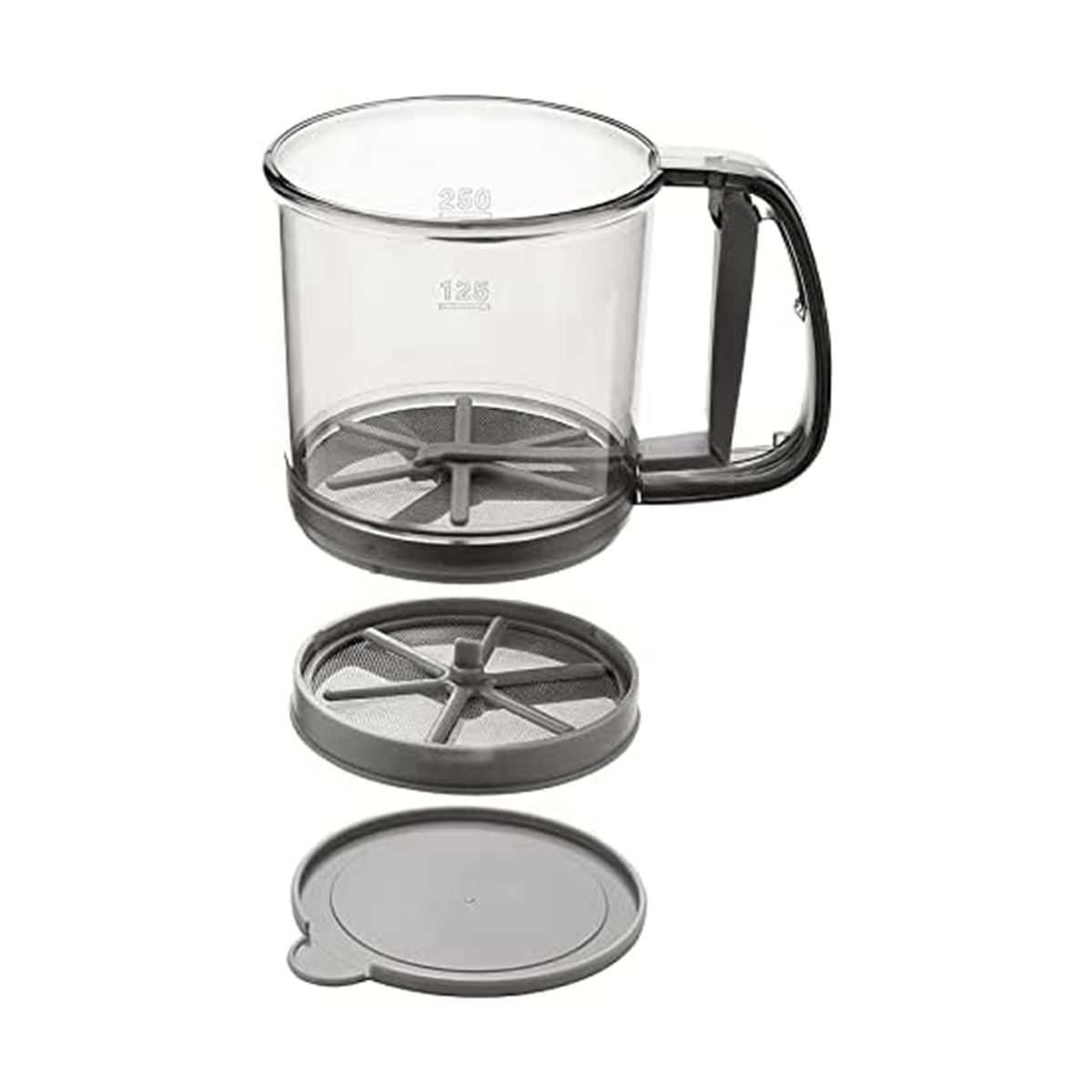 Flour Sifter for Baking, Double-Layer Extra Fine Mesh Si