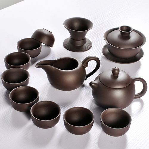 Tea Set Kung Fu Pot Teapot Serving Cup Teacup Drinkware