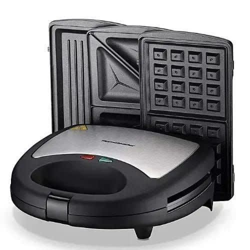 3 In 1 Waffle Grill Maker - 750W