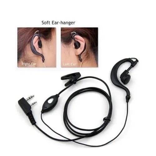 Walkie Talkie Earpiece - Black