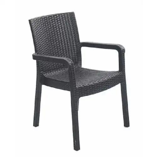 Rattan Design Plastic Chair