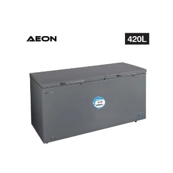 Aeon Fast Freezing Double Door Chest Freezer - 420L - R600a Gas