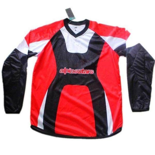 Auto Racing Long-sleeved Motorcycle Jersey For Alpinestars XL