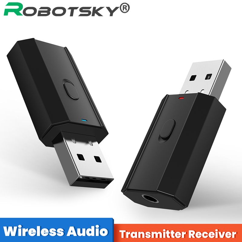 4 In 1 USB Wireless Bluetooth 5.0 Audio Transmitter