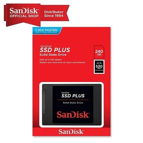 Ssd Plus 530mb/s - 240gb