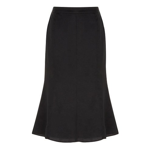 Precis Petite Textured Skirt - Black