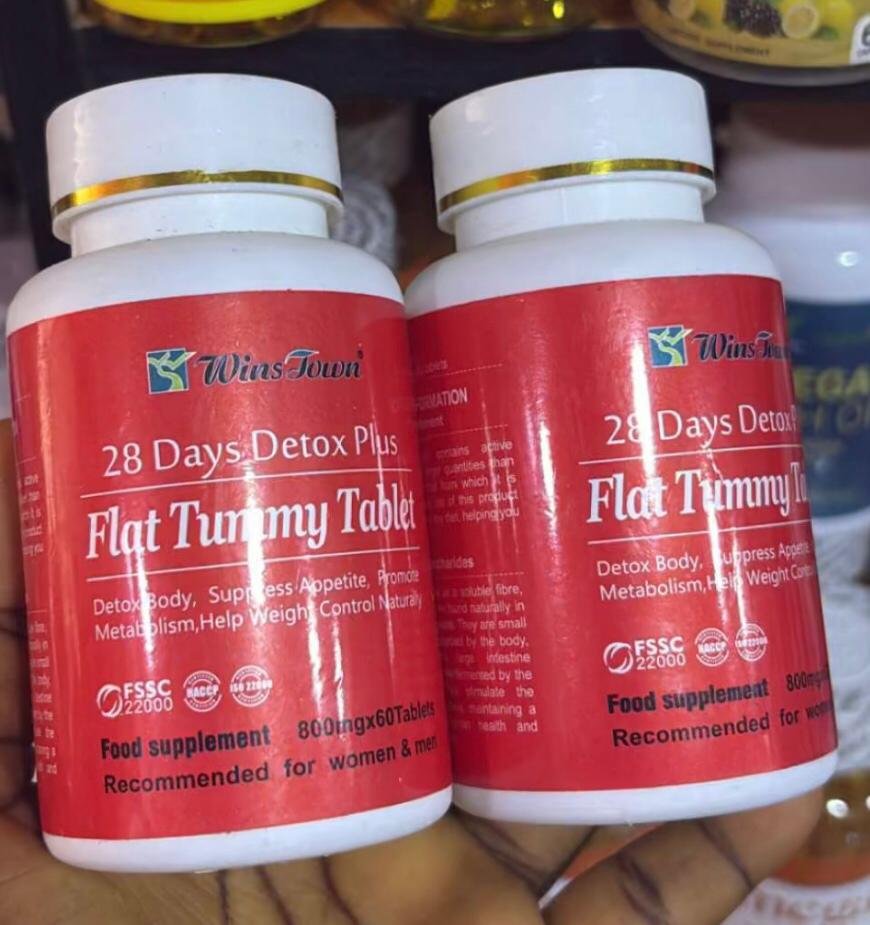 28days Detox plus flat tummy tablet