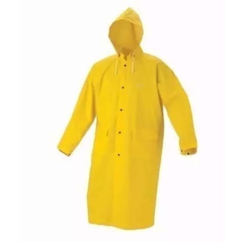 Long Rain Coat - Yellow