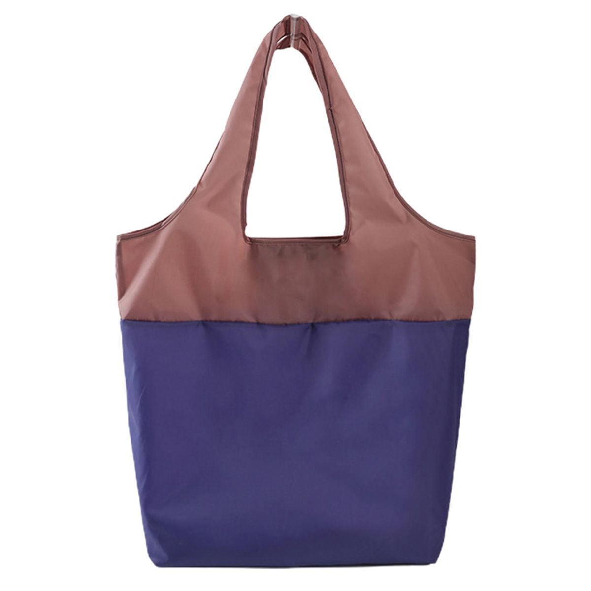 Grocery Shopping Bag Sturdy Handle Shopping Tote Bag Purple