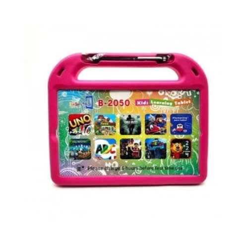 Tab B-2050 Pro Dual Sim Kids Tablet - 128GB RAM - 5000mAh - Pink