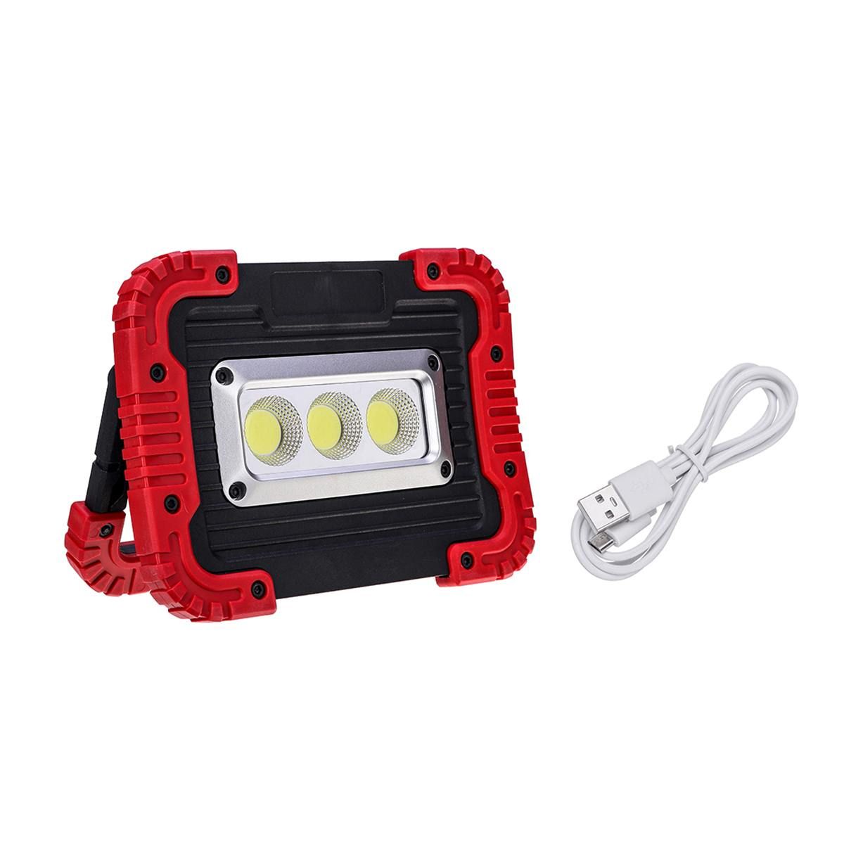 1000LM Rechargeable COB Floodlight Work Spotlight With USB
