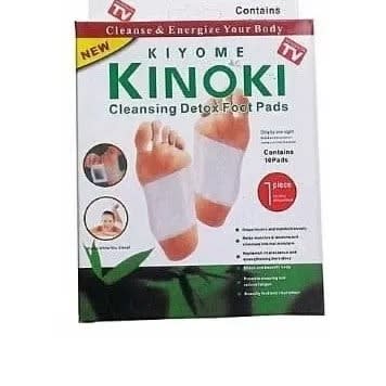 Kinoki Detox Foot Pads -ginger + Salt- 10pads