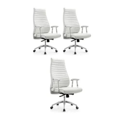 Office Chair - 3pieces - White