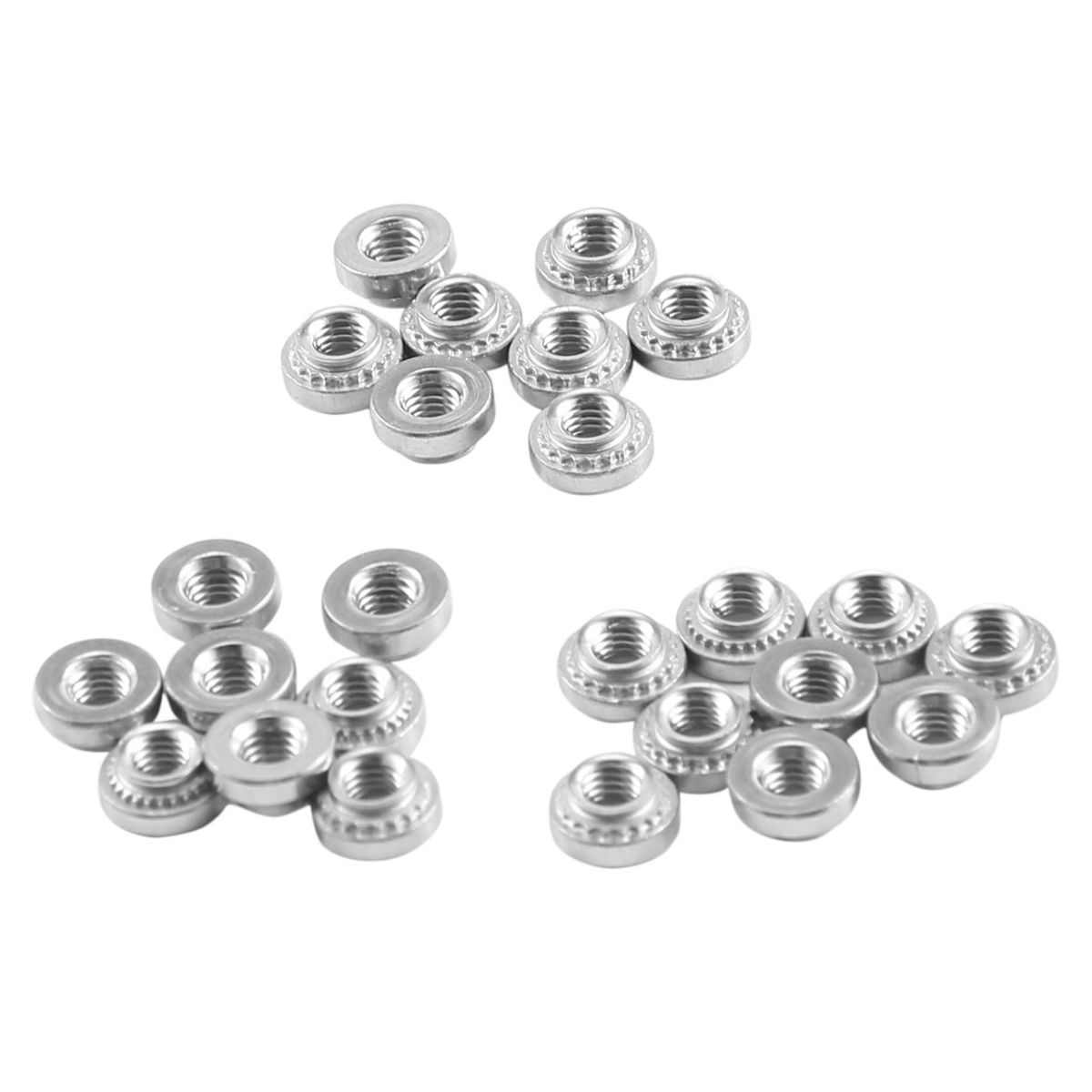 Stainless Steel Self Clinching Rivet Nut Fastener 25pcs