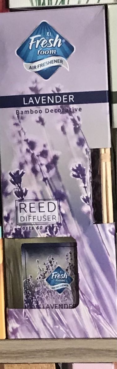Lavender Bamboo Decorative Reed Diffuser