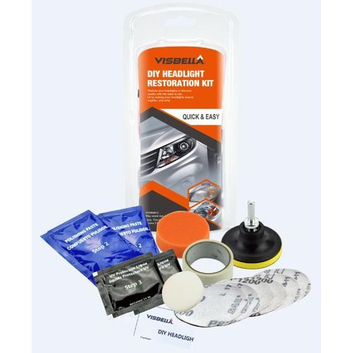 Car Headlight Restoration/Polishing Kit