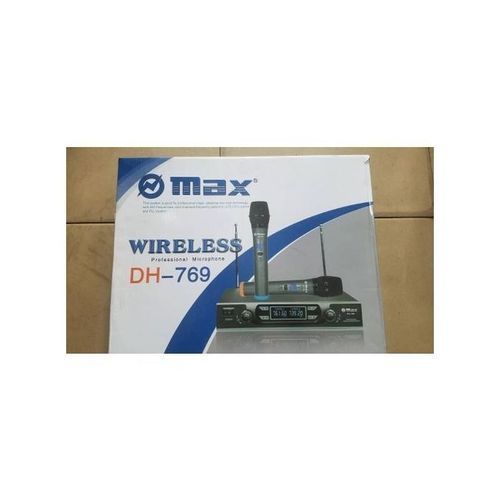 Max DH 769 Wireless Microphone With 2 Mic