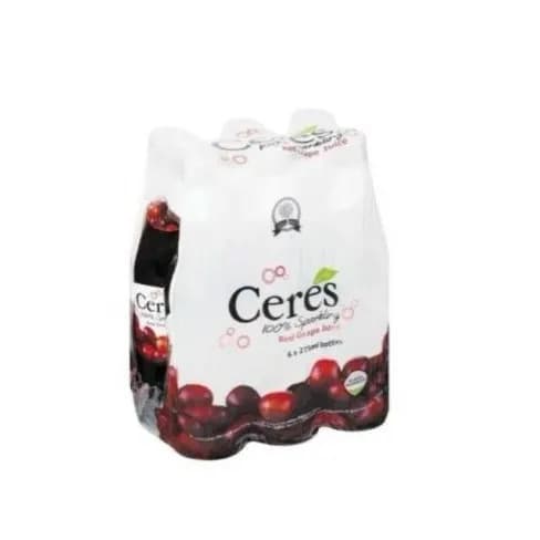 Ceres 100% Sparkling Red Grape 275ml X24